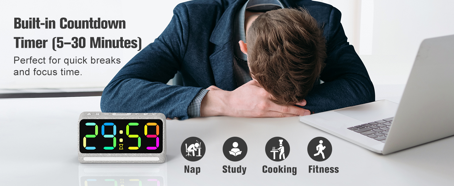 Countdown Timer for Quick Break and Focus Time
