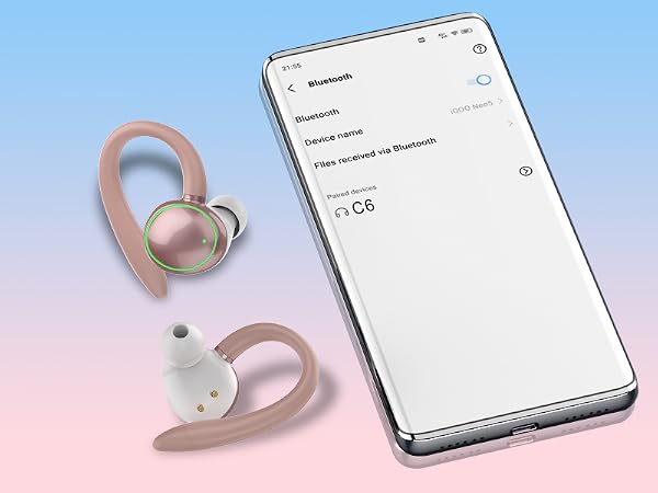 open ear earbuds over the ear earbuds bluetooth headphones earbuds