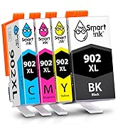 compatible cartridges for hp 902 XL 4 packs with box