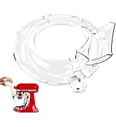 Pouring Shield Compatible with KitchenAid Tilt-Head 4.5-5QT Stainless Steel Bowls Only, Safety Po...