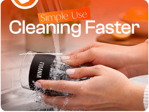 wine aerator, easy to clean, clean wine aerator, how to clean wine aerator