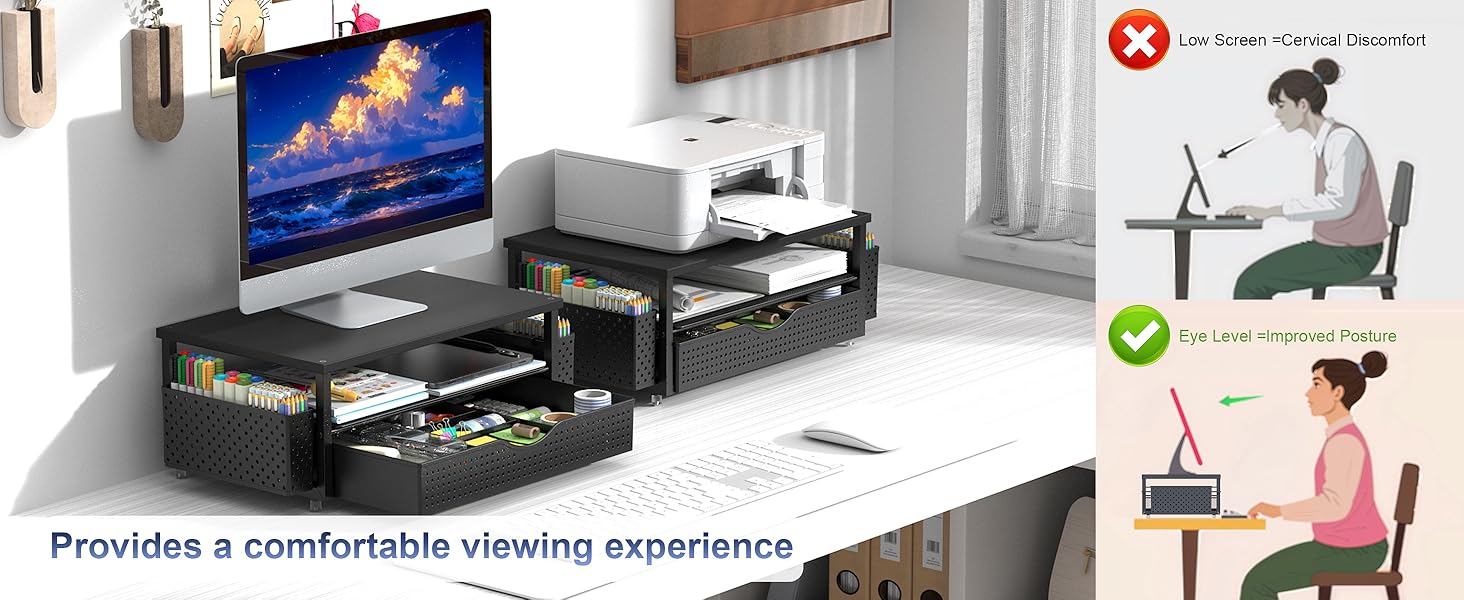monitor riser