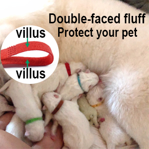 Double-faced fluff