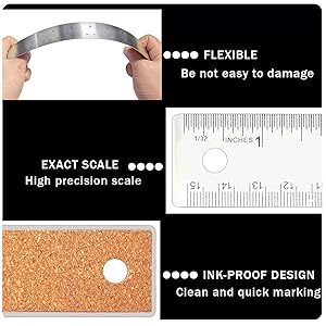 Non-Slip Grip and Hanging Holes