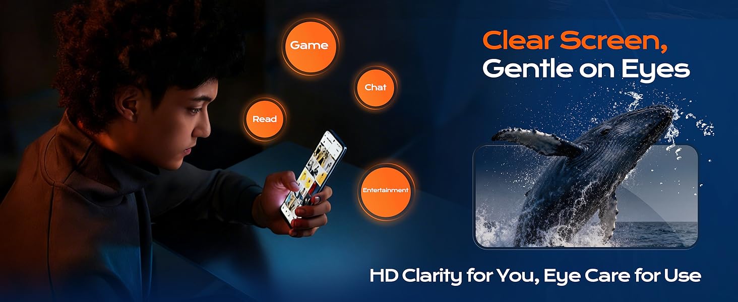 Clear Screen, Gentle on Eyes
