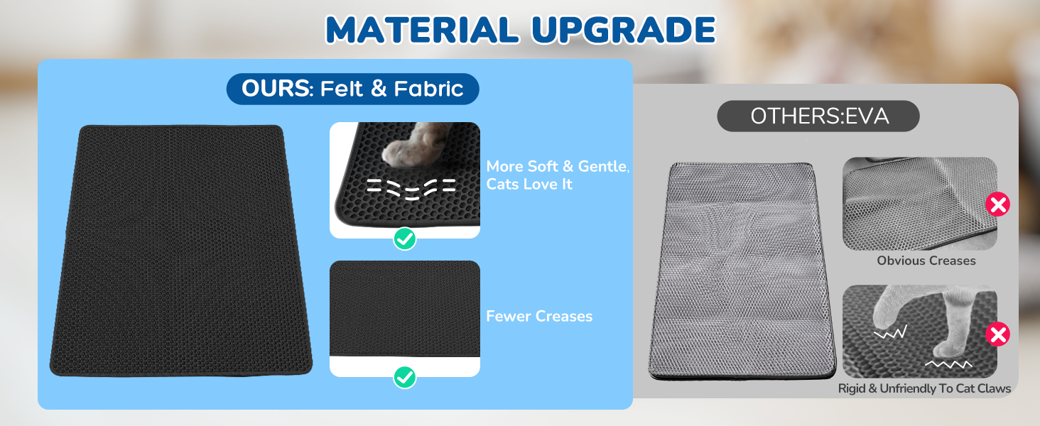 material upgrade
