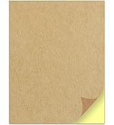 30 Sheets, Kraft Sticker Paper Labels, Laser/Inkjet Printing - Letter Size (8.5 x 11")