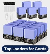1000 Card Sleeves Top Loaders for Cards, 3"X4" Toploaders for Cards, Premium Baseball Card Protec...