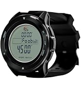 FCXJTU Professional Soccer Referee Watch with Tournament Mode Game Timer, 100-Lap Silent Stopwatc...