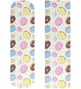 ZUEXT 9" x 33" Skateboard Grip Tape, 2Pack Donut Waterproof Longboard Grip Tape, Bubble Free Non ...