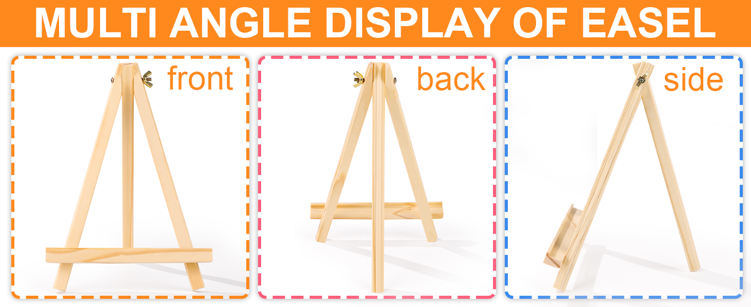 9in easels