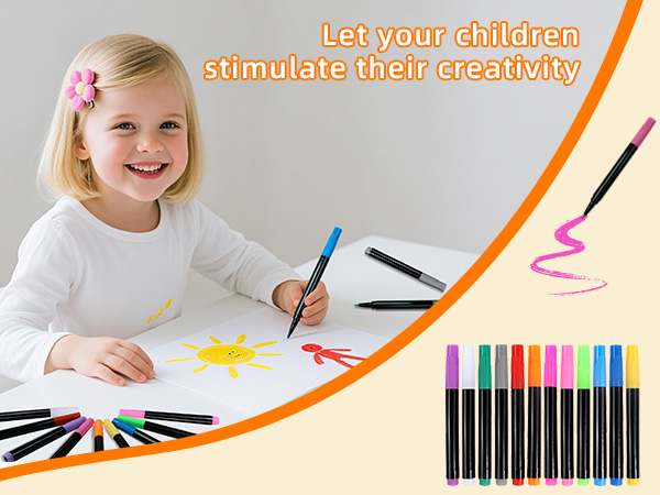 Let your childrenstimulate their creativity