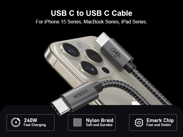 type c to usb c charging cable