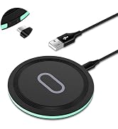 15W Wireless Charger Fast Charging Pad for Samsung Galaxy S26 S25 FE Edge Plus Ultra S25+ S24 S23...