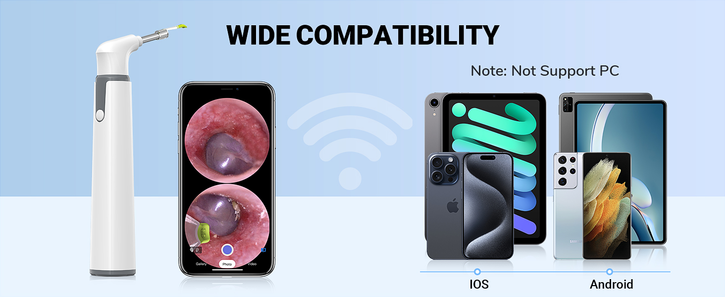 Otoscope with Light Ear Camera Ear Scope Otoscope Camera