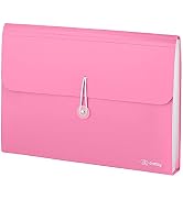 Enday Accordion File Organizer 13 Pocket Expanding File Folder with Labels, Accordion File Organi...