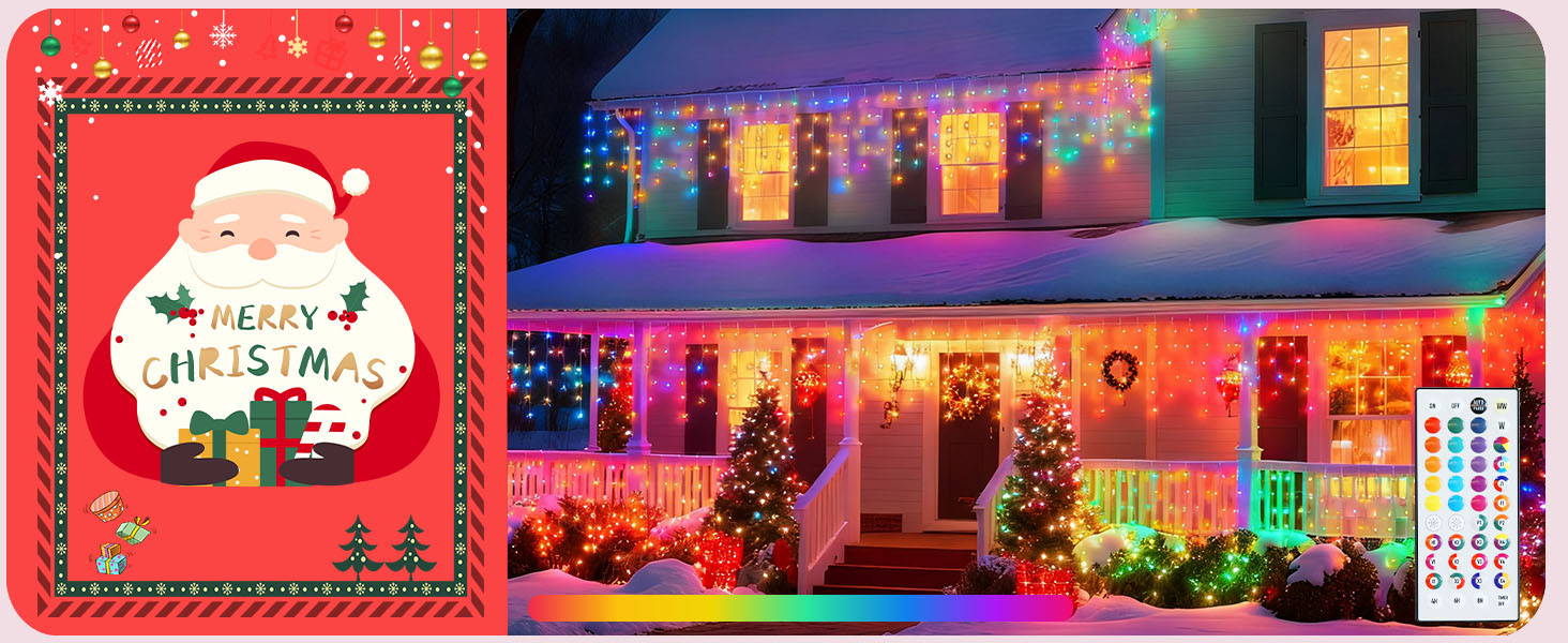 Christmas lights outdoor decoration