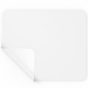 white mouse pad