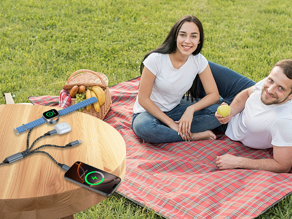 4 in 2 charging cable