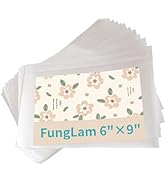 6”×9” Self-Adhesive Shipping Label Sleeves, FungLam Shipping Label Sleeves, Packing List Envelope...