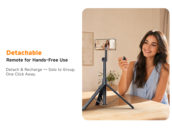 magnetic tripod tripode for iphone selfie stick compact travel portable tripod content creators