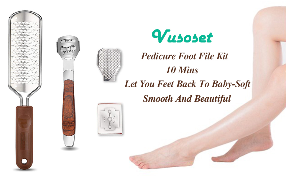 Pedicure Foot File Kit