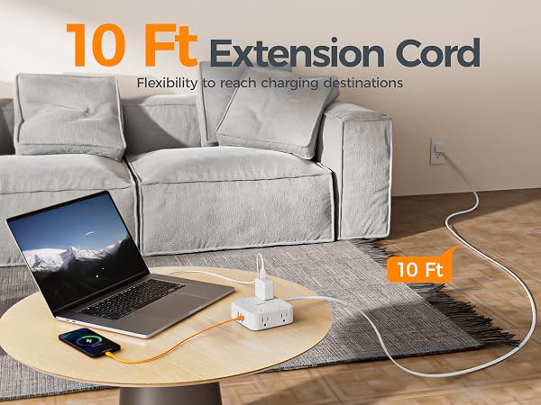 10FT Extension Cord