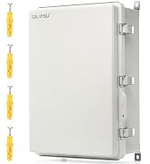 QILIPSU UL94-V0 Outdoor Electrical Box 24.2"x16.4"x9.1" Waterproof Junction Box Weatherproof PC/A...