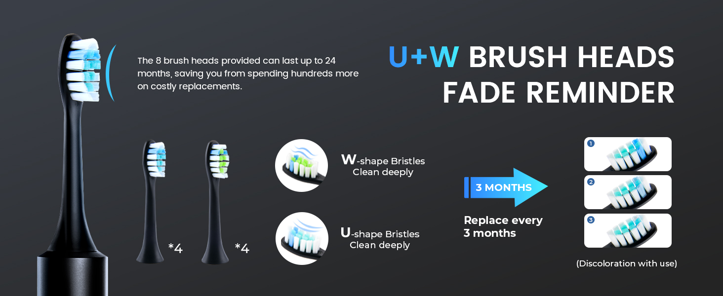 Power Electric Toothbrush USB C