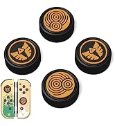 JINGDU Switch Thumb Grip Caps for Zelda Tears of The Kingdom Joy Con, Silicone Joystick Cap Cover...