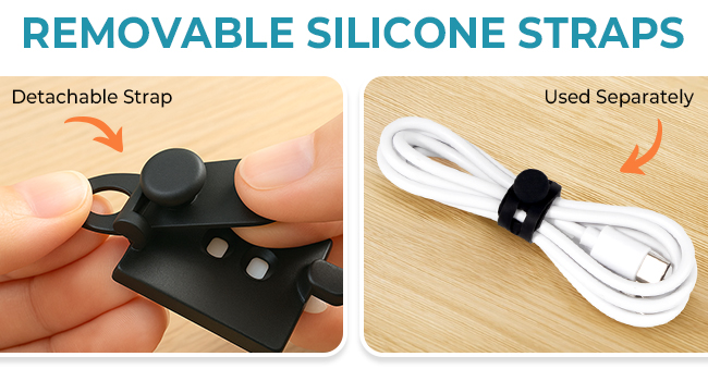 silicone cable ties reusable