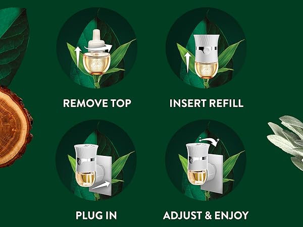 febreze plugins refill, home,pumpkin,air fresheners for home