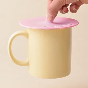 Universal Airtight Seal Drink Covers for Mug Tea Coffee Cups Glass