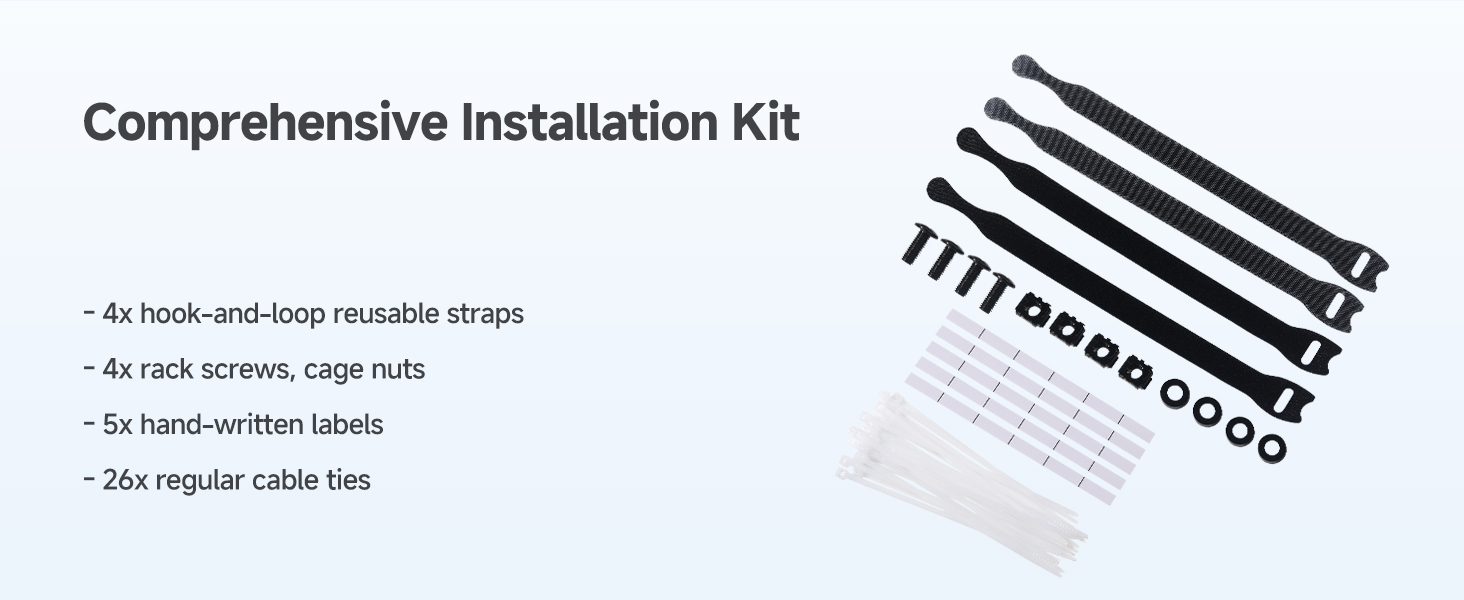Ethernet Patch Panel with Inline Keystone