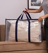 VENO 2 Pack Moving Bags, Moving Supplies, Moving Boxes, College Packing Storage Boxes with Lids A...