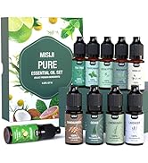 Essential Oils Set-MISIJI Essential Oils for Diffuser for Home,Diffuser Oils Scents for Aromather...