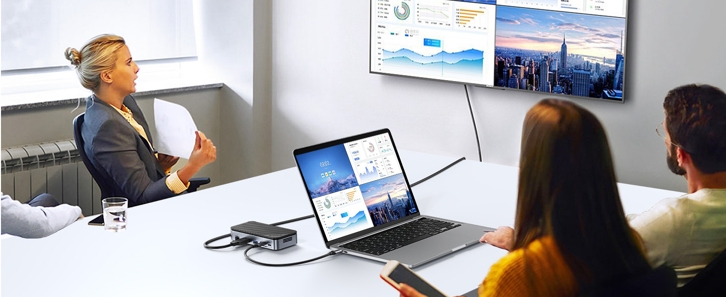USB C Hub with M.2 Enclosure