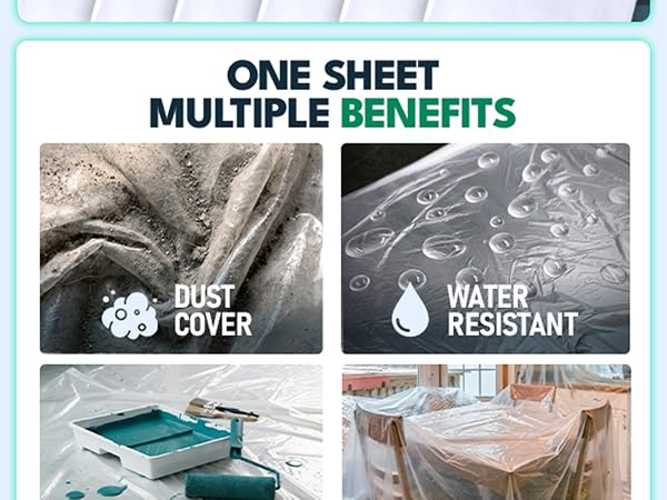 painters plastic plastic drop cloth