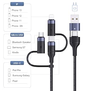 60W usb c multi cable