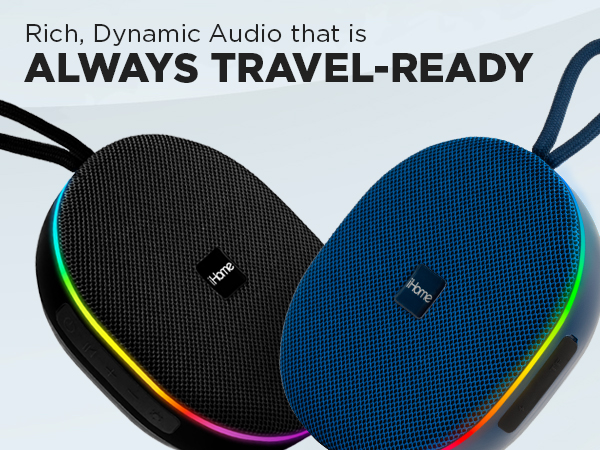 Rich, dynamic audio that is always travel-ready.