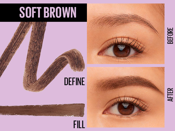 maybelline, express brows, brow duo, eyebrows, brows, long lasting, full brows, express application