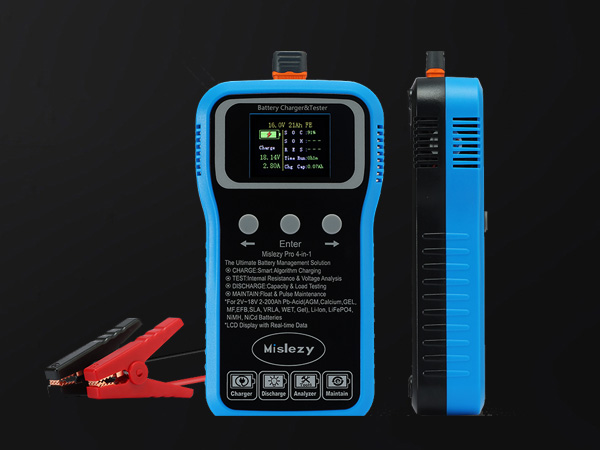 LiFePO4 Battery Charger car battery charger automotive battery charger LCD display battery charger