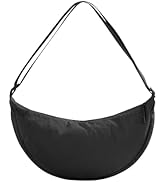 Crescent Crossbody Bag Large,Crossbody Sling Bag with Adjustable Strap Waterproof,Travel Shoulder...
