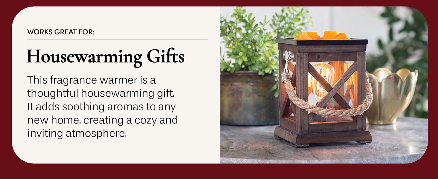 Candle Warmers Illumination Fragrance Warmer flame-free safe alternative wax melts
