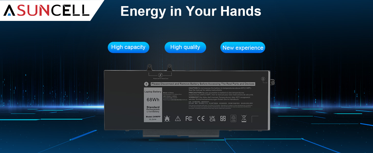 3HWPP Laptop Battery