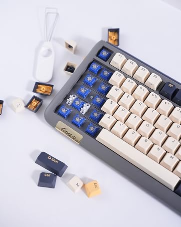 FOPATO F75 Mechanical Keyboard Hot Swappable Gasket Structure 3-Mode RGB Bluetooth PBT Keycaps