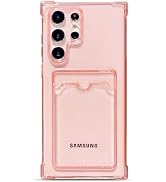 Tuokiou for Samsung Galaxy S25 Ultra Case,Clear Protective Card Slot,Slim Fit Drop Resistant Soft...
