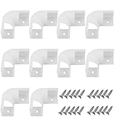 HAMRVL Led Aluminum Channel Corner Kit for Led Strip Lights L Shape 45x45 90 Degree Connectors Su...