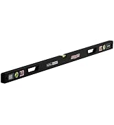 CHANNELLOCK 48-Inch, Professional-Grade Magnetic Aluminum Box Level with Solid Block Acrylic Vial...