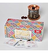 Oud Bakhoor Variety Box & Burner ??? ???? ?????????? by Dukhni | Assorted Box | 20 Pieces Bakhoor...